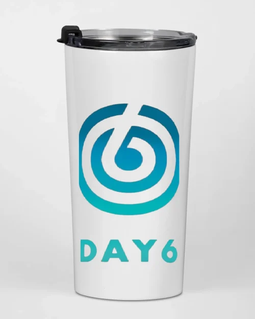 DAY6 Teal Spiral Logo Water Bottle